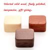 Custom Wooden Music Box DIY Carved Musical Note Small Wooden Box Creative Gift