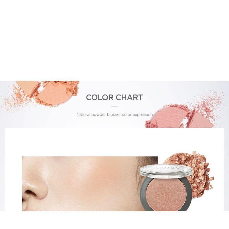KLAVUU - Urban Pearlsation Natural Powder Blusher - 5 Colors