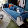 Lace Luxury Sofa Cover Couch Covers Non-slip Solid Color Corner Sofa Slipcover Armchair Towel European Antiskid Sofa Cushions