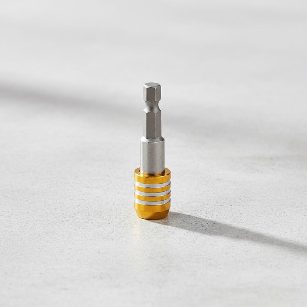 

Stainless Steel 60-100-150mm Three-slot Extension Rod 1/4 Quick Change Sleeve Tool Accessory