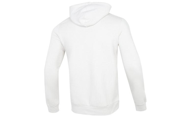 adidas Sweatshirts Men's White Hooded Moderate Regular HL2277