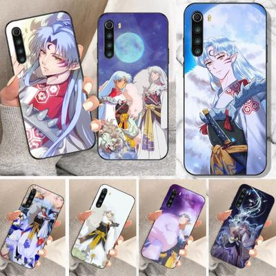 InuYasha Sesshomaru Kagome Phone Case For Xiaomi Redmi Note 11 10 9T 8 7 Pro Redmi 10 9 9A 9C 8 7 6 Soft Black Phone Cover