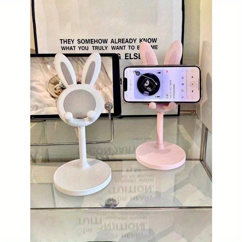 1pc Adjustable Folding Rabbit-Shaped Tablet Stand Desktop Organizer For Home, Office, And Gift, Desk Accessories, Home Decor, Office Decor, Gifts