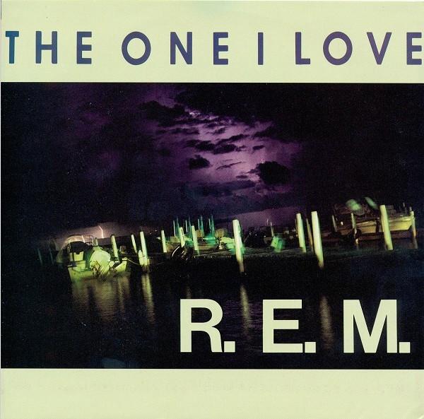 

7inch Record R.E.M. The One I Love IRS53171 I.R.S. Records 1987 Canada Rock Used