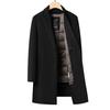 Men's 2025 Double-Sided Wool Coat with Goose Down Lining