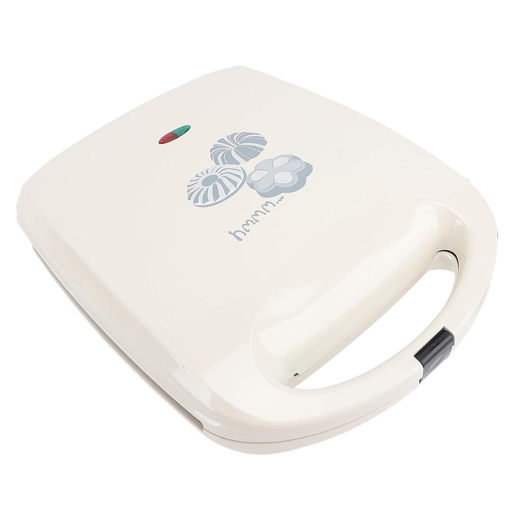 Cookie Maker 8 Hole Multi Shapes Non Stick 1000W Double Sided Heating Breakfast Machine for Pancake