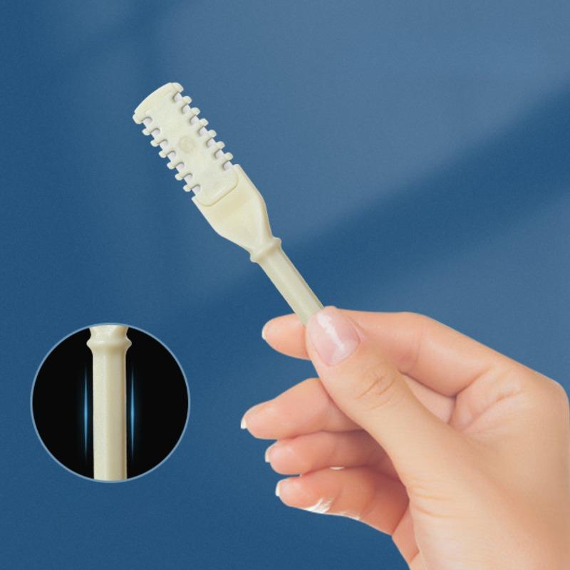 2/4/8Pcs Nose Hair Trimmer 360 Rotating Nose Hair Remover Nasal Clippers for Women Men Washable Manual Nose Hair Trimmers