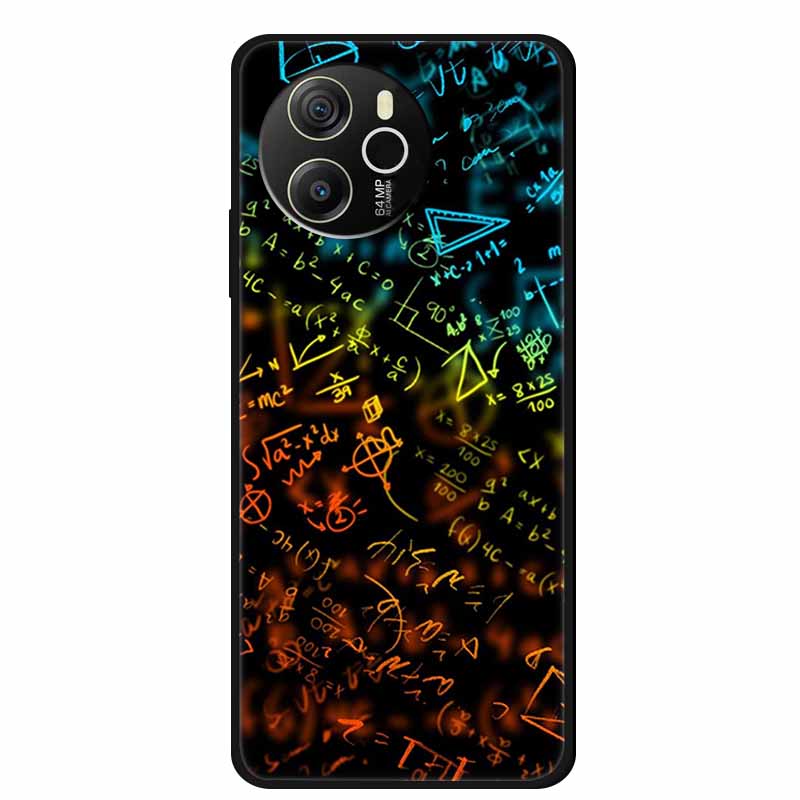 Coque For Blackview Shark 8 Case Cute Cartoon Black Silicone Soft Phone Cases For Blackview Shark 8 Back Cover Case Shark8 Funda