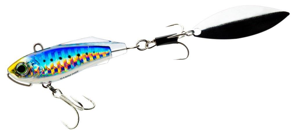 

DUEL Lure Spin Tail Hardcore Solid Spin Seabass Flounder Gear Sea Fishing Freshwater 55mm 32g [Fishing Seabass] F1184-HIW-Sardine