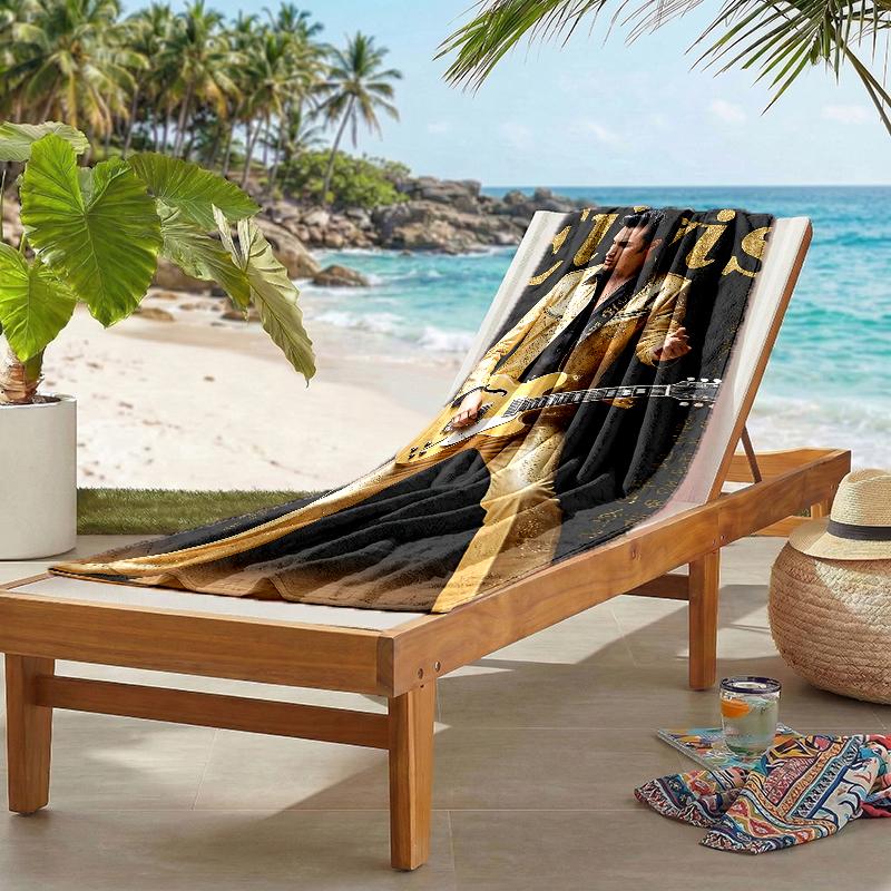 Elvis Fashion Beach Towel: Ideal for Summer Adventures Soft, absorbent and quick drying suitable for swimming and bathing