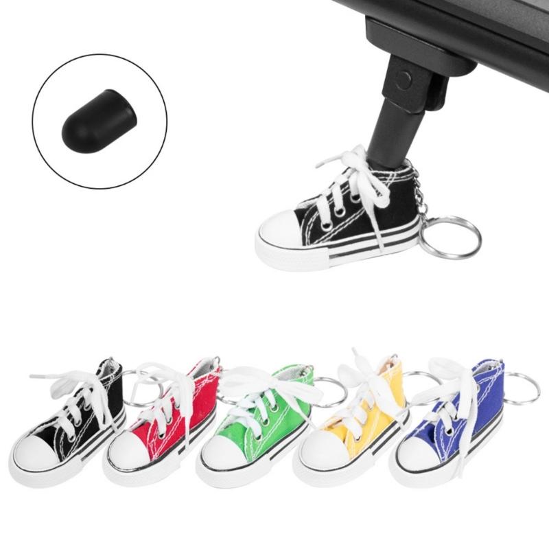 Kreative Stativabdeckungen Kleine Leinenschuh-Fahrradfußstützen Motorrad-Seitenständer Elektroroller Zubehör