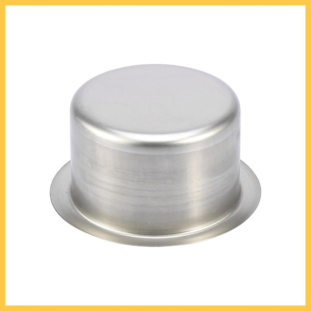 4pcs Stainless Steel Cup Drink Holder Insert Replacement Silver Tone for Boats RVs Auto Replacement Parts