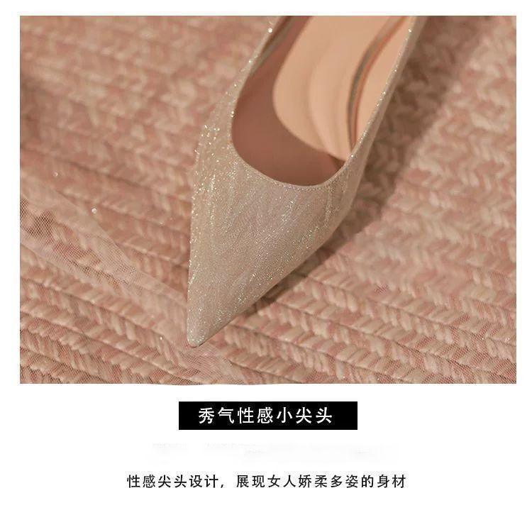 Modische vielseitige flachsohlige Einzelschuhe 2025 Frühling und Sommer neu Feenwind bequem und keine müden Füße spitze Zehen flacher Ausschnitt Einzelschuhe