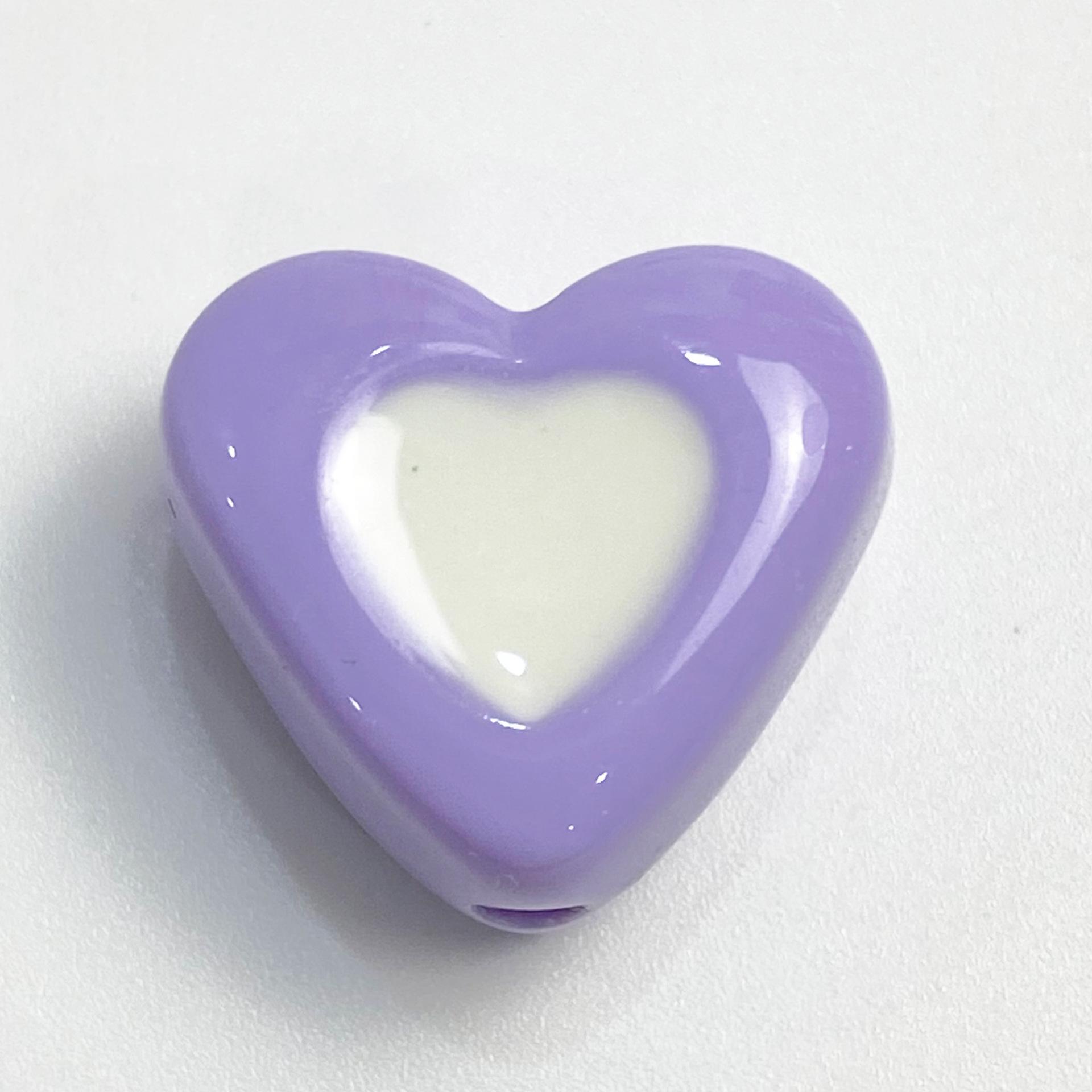 

Высококачественный ювелирный материал, цепочка для мобильного телефона, любовь, свободные бусины, бисерные аксессуары, капающее масло, ожерелье, кулон, 10 шт., макарон, кремовый цвет, сделай сам