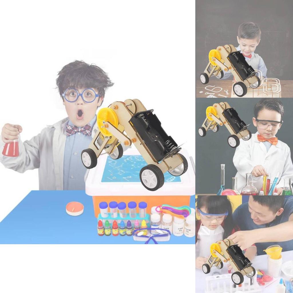 Pädagogisches DIY Holz-Wurm-Roboter-Bausatz für Grundschüler