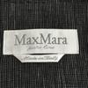 MAX MARA Linen Slit Skirt Set [Italy/Women L-XL/Gray] Jacket Skirt(USED)