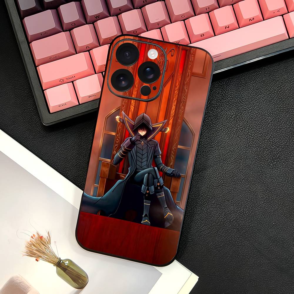 The Eminence In Shadow Anime Phone Case For IPhone 16 15 14 13 12 11 PRO MAX PLUS Mini TPU Soft To Skin-friendly Cover