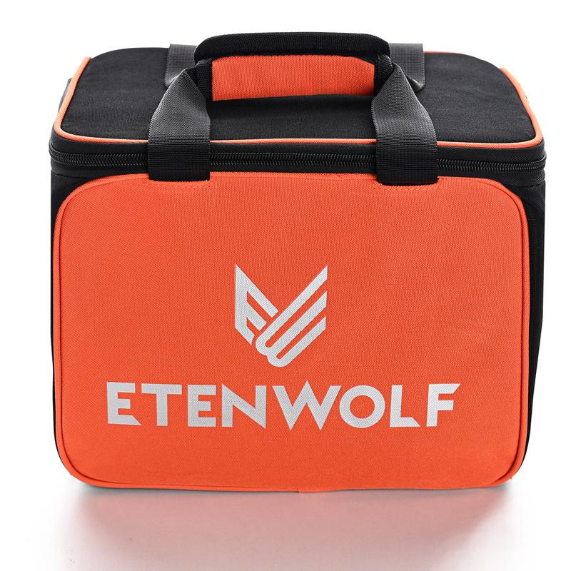 ETENWOLF Air Pump Big Bag Suitable for S6, Car Inflator Packaging, High-Quality Product Zipper Oxford Fabric Storage Bag