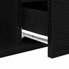 Coffee Table Black Oak Look 90 x 49 x 45 cm Engineered Wood