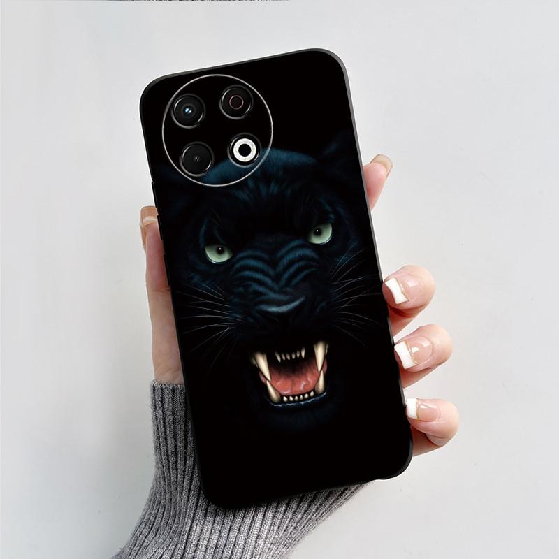 For Tecno Spark 30 Pro Case Black Myth Wukong Painted Phone Cases For Tecno Spark 30Pro 4G KL7 Back Cover Soft Slim TPU Fundas