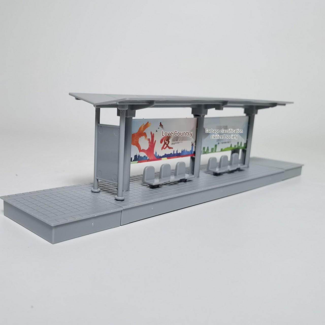 

Alloy Car Model: DIY Sports Car, Bus & High-Speed Rail Platform Toy for Kids