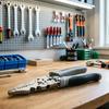 Wire Strippers Precise Stripping 0.08-1.6mm Cutting Crimping Wire Cutter Stripper 21-in-1 Foldable Multi-Function Tool