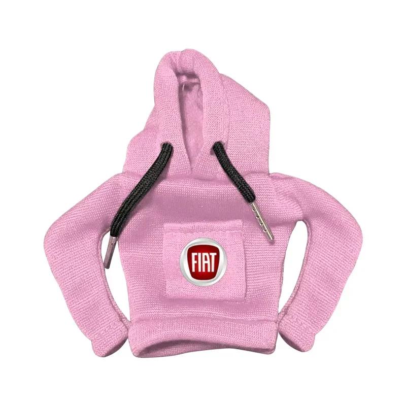Hoodie Car Gear Shift Knob Cover Gearshift Handle Decorative For Fiat 500 Punto 124125 500 Bravo Stilo Panda Abarth Tipo Viaggio
