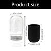 Clear Wide Mouth Glass Sprouter Container Set With Lid For Fast Seedling Germination Vegetable Cultivation Accessories