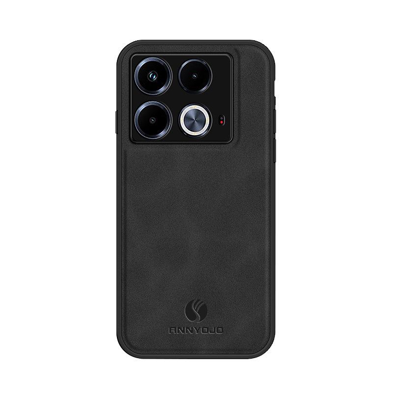 Infinix Spark HOT60 Magnetic Slim Leather Texture Case (S26U)