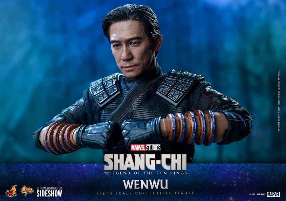 Movie Masterpiece The Legend of the Ten Rings Scale Figure Blue Shang-Chi Wen-Wu 1/6