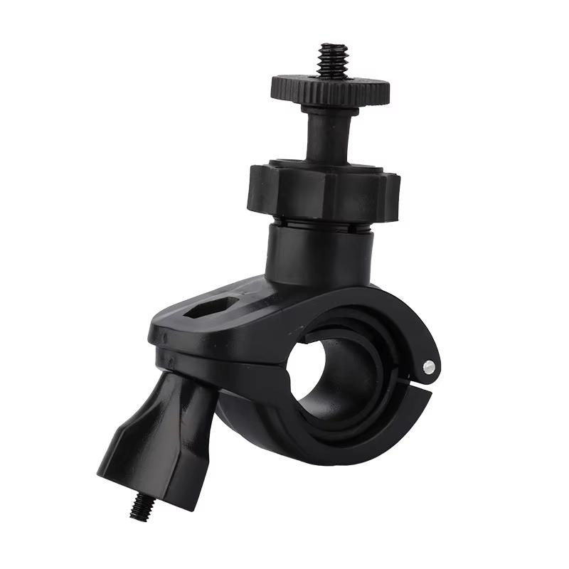 Abrazadera de Montaje Universal para Manillar de Bicicleta para Gopro Hero 11 11 11 DJI Osmo Action 1 1 Insta161 X1 X1 Cámara Soporte para Motocicleta