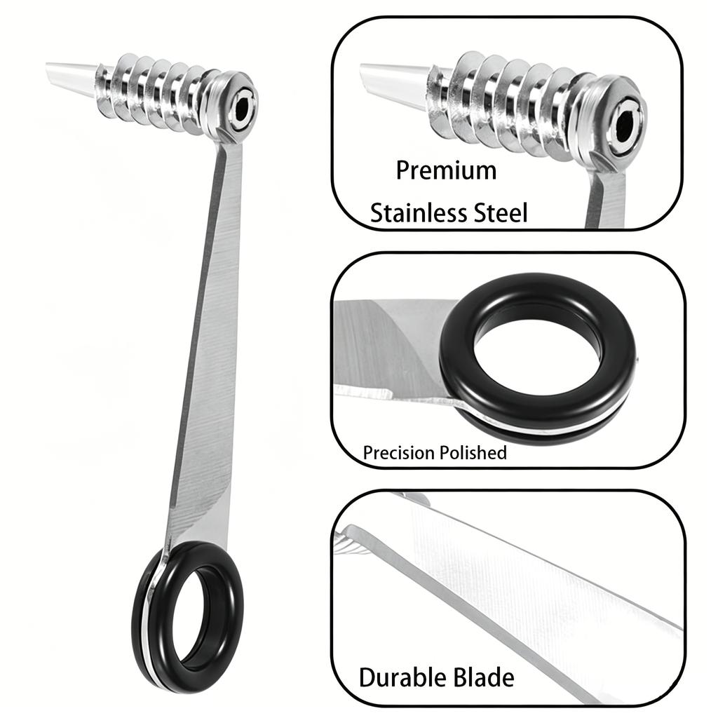 Multifunctional Spirals Cutter Stainless Steel Spirals Cutter For Veggies Manual Spirals Screw Slicers For Potatoes Kitchen Tool