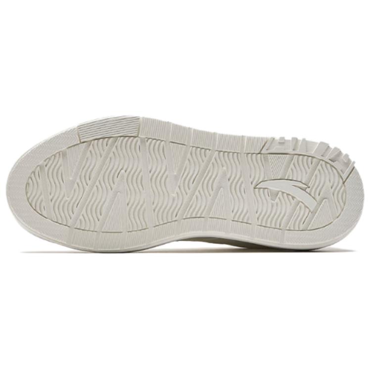 Anta A Dao 3 Simple Versatile Wear-Resistant Height Increasing Low-Top Sneakers Men sneakers Ivory-White 112548026-1
