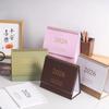 Writeable Memo Standing 2026 Desktop Desk Calendar Portable Foldable Table Calendar Academic Planner Office Stationery