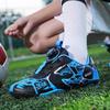 Sapatos de Futebol Esportivos Infantis Meninos Estudantes Treino Partida Antiderrapante Resistente ao Desgaste Botão de Rosca Verão Inverno Primavera Palmilha PU