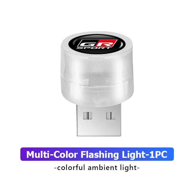 

Mini USB LED Car Light Auto Interior Atmosphere Light Accessories For Toyota Camry Highlander C-HR Hilux Vios Rav4 Prius Yaris