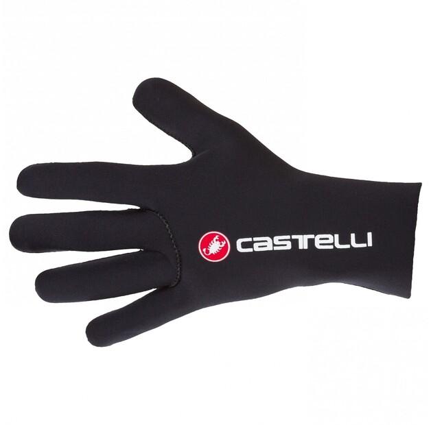 Castelli Diluvio Long Cycling Gloves (black)