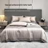 Muji-style 10% Soy Fiber Summer Quilt 4-Piece Set