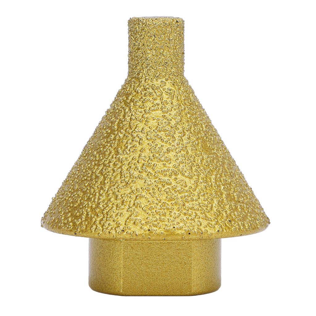 Diamentowy Frez Stożkowy do Szlifierki Kątowej do Marmuru Płytek Kwarcu Wiercenia Powiększania Fazowania Gri