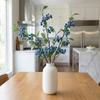 Green Leaves Artificial Foam Berries Branch Luxury Faux Good Luck Fruits Simulation Fruit Tree Plastic Elegant Fake Plants