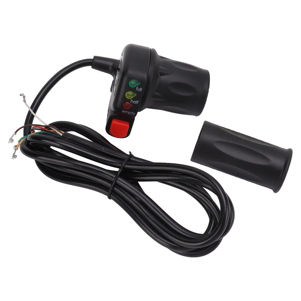 Elektrisk Sykkel Gasshåndtak 22mm Håndtaksdiameter Stabil Sensitiv 48V Elektrisk Sykkel Akselerator