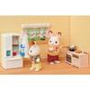 Sylvanian Families Doll/Furniture Set [Lots of Play! First Furniture Set] SE-203 ST Mark Certification For Ages 3 and Up Toy Dollhouse Sylvanian