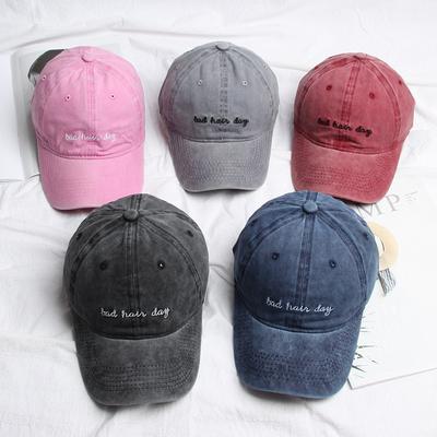Unisex Baseball Cap, Fashion Letter Embroidery Baseball Hat, Casual Retro Snapback Hats for Women & Men