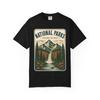 National Parks Explore The Wild T-shirt | Mountain Waterfall Forest Design