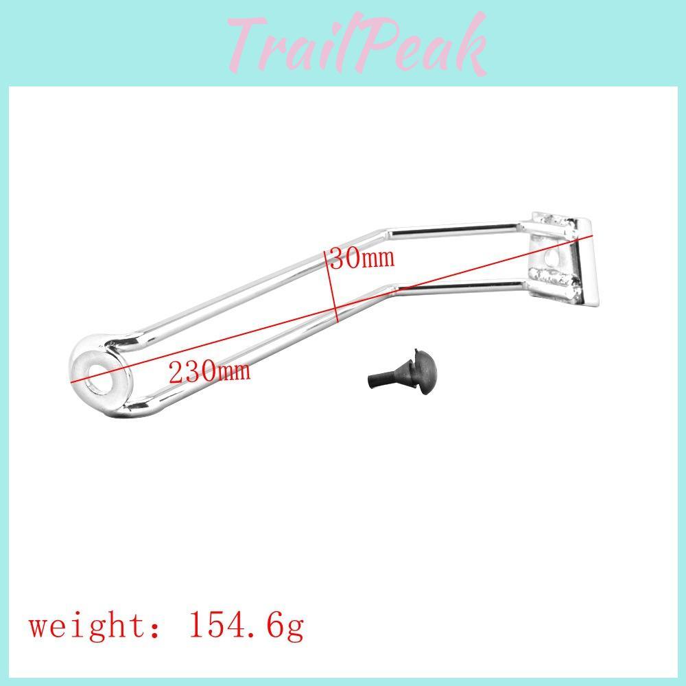 Premium Extended Side Support Stand For Harley Glide Models 1984 To 2008 With Sturdy Build