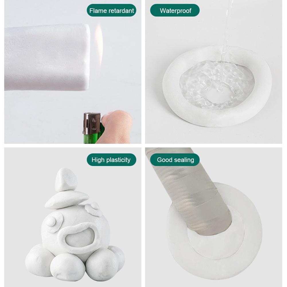 1-20 Adet Sızdırmazlık Macunu Kil Su Geçirmez Sızdırmazlık Malzemesi Duvar Delikleri İçin Duvar Deliği Dolgu Malzemeleri Duvar Tamir Çamuru Bloğu Alçıpan Tamir Macunu