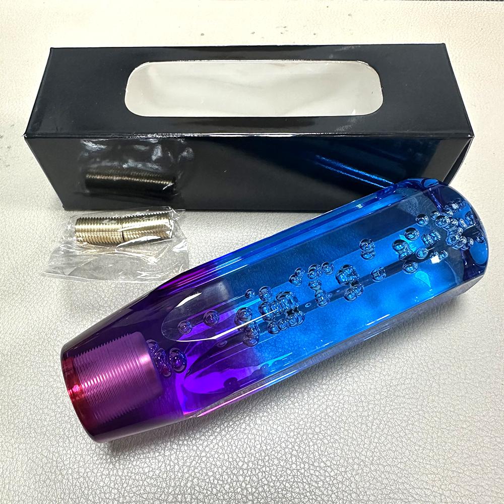 Car Gear Shift Head Car Manual Shifter Head Shift Knob Stick Crystal Transparent Bubble Gear Shift Knob Multiple colors