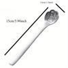 1PC Creative Cute Cat Claw Stainless Steel Spoon Hollow for Ice Cream Coffee Tea Dessert Spoon Kitchen Tableware Accessories