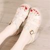 Fashion Mid Heels Elegance Womens Cheap Sandals Slippers Slides Shoes Flip Flops White Sneakers Sports Luxus Small Price Loafersy