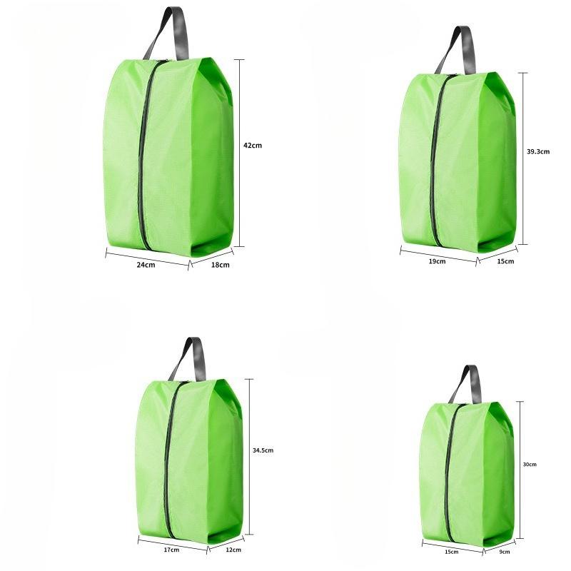 Portable Shoe Storage Bags Travel Shoe Cover Pouch Waterproof Pocket Unisex Zipper Organizer Bag Tote Bag Shoe Storage Pack S 30x15x9cm 509₽